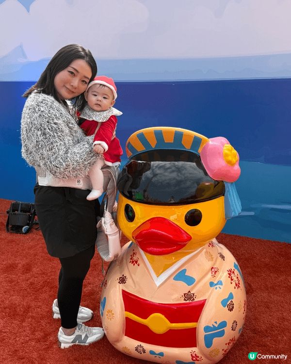 放假時都好鍾意睇Avo B四圍去，由於bb太細，安全同充滿歡...