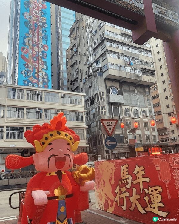 油麻地廟街及彌敦道，一向都是旅客必到的打卡勝地，時值農曆新年...