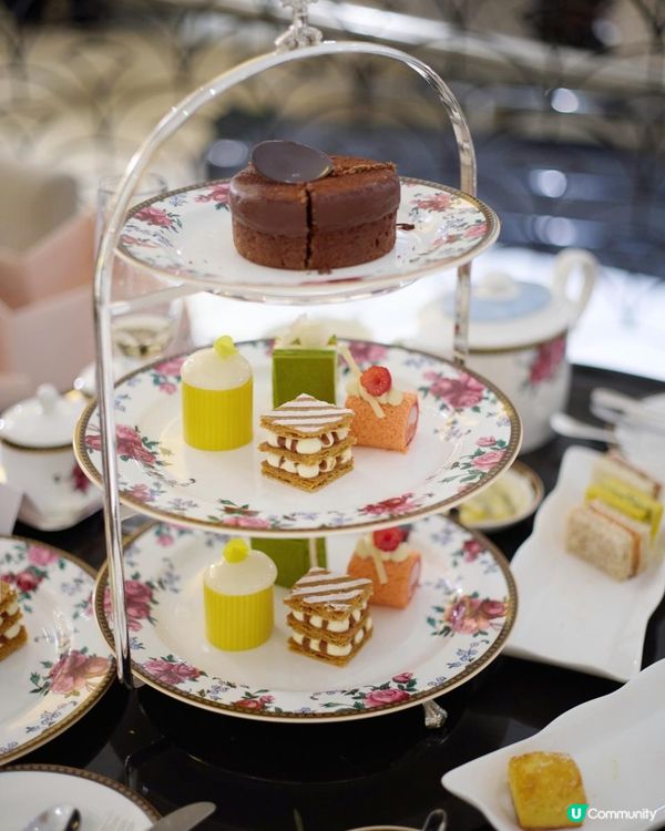 Afternoontea 🧁香港朗廷酒店｜全新下午茶體驗 