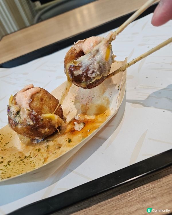 明太子芝士章魚小丸子