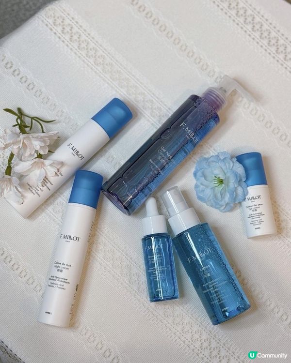 I Beの 🩷 法國品牌 F.Millot 水凝保濕護膚套裝分享🩷