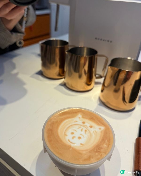 原來小朋友都可以自己學咖啡☕️拉花!