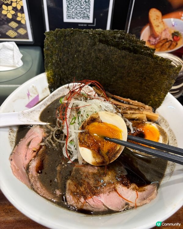 🍜 黑色暴雨拉麵vs13週年限定 🌊