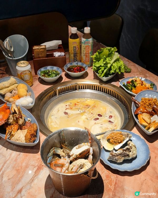 即撈海鮮🦞美人漁海鮮火鍋放題~