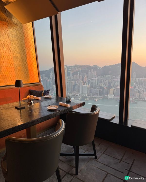 高空維港日落美景餐廳 約會之選✨🤩