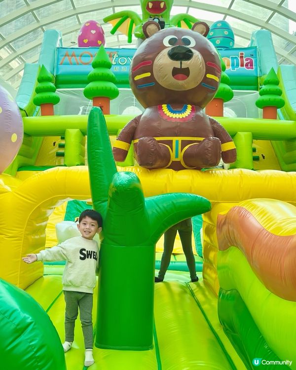 勇闖彈床復活島！🍄🚀