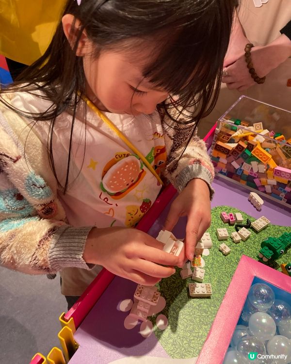 期間限定Lego萌友動物體驗區