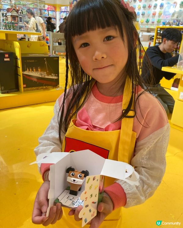 期間限定Lego萌友動物體驗區