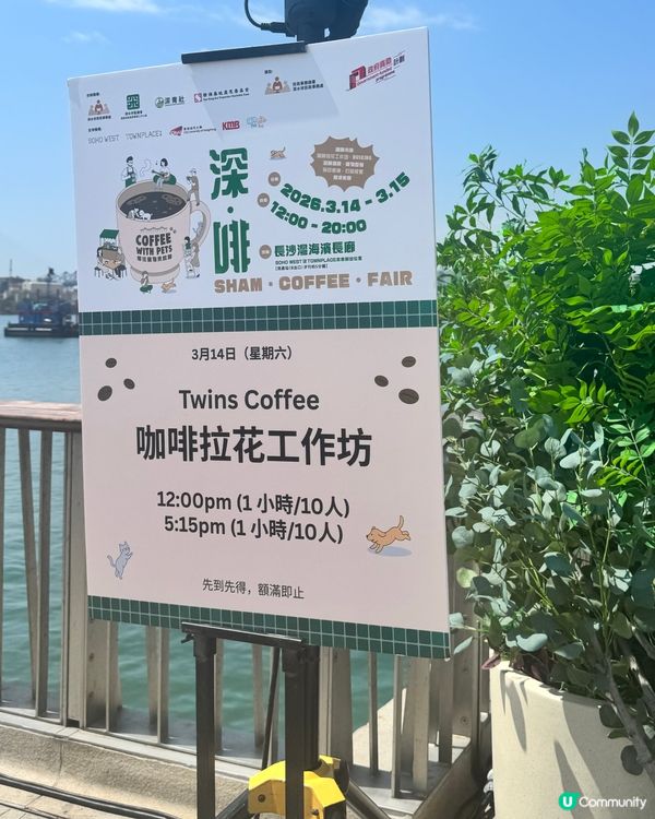 週末限定‼️ 精品咖啡 + 輕食市集推薦 Chill🐶☕️🥰