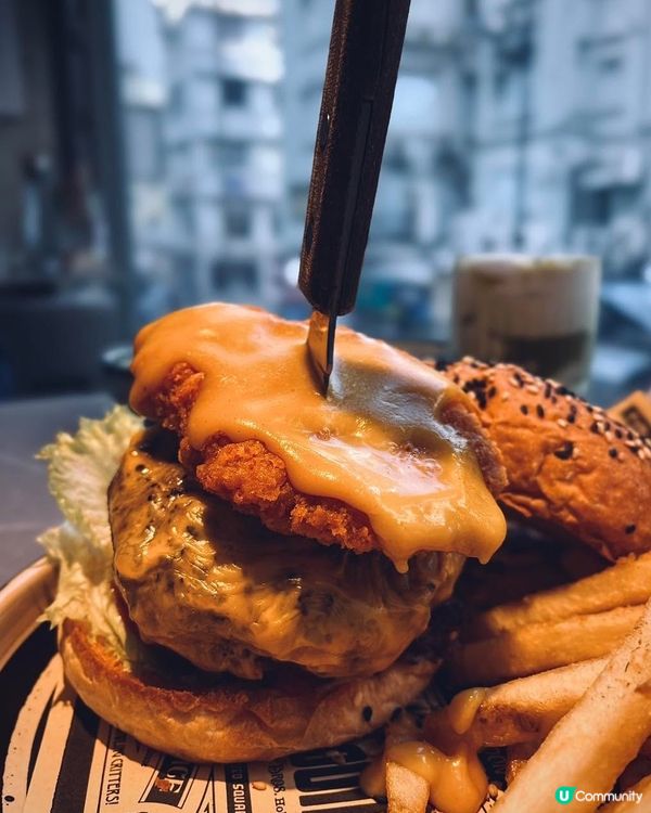 銅鑼灣工業風cafe！日韓西三合一 fusion 🍝