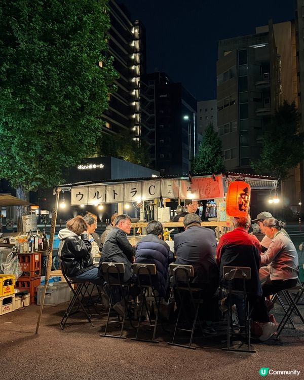 福岡屋台宵夜，暖笠笠 🥰