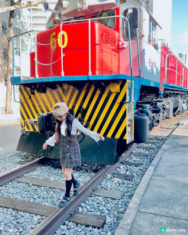 穿越舊鐵路…在路軌上奔跑吧！