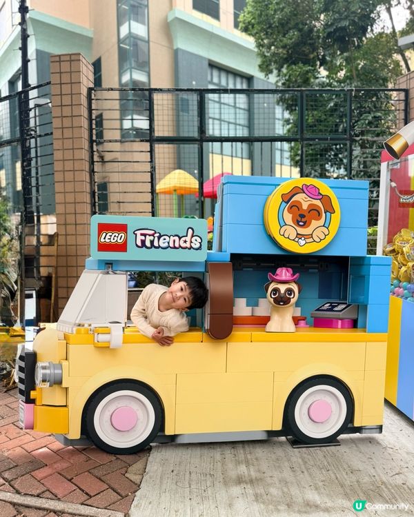 Lego 動物萌友快閃登場！💖🚗✨