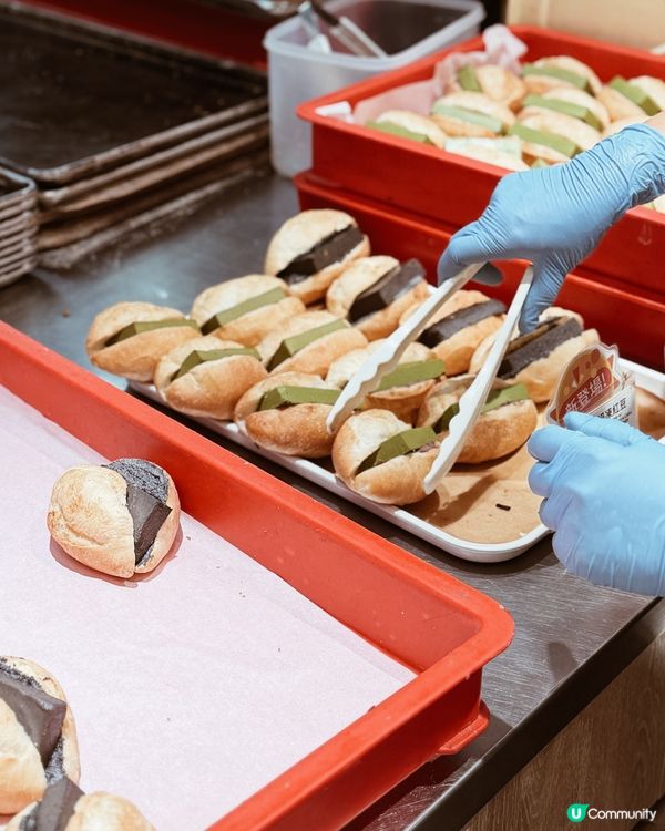 終於試齊曬三款😛 嘉多娜奶凍法包🥖