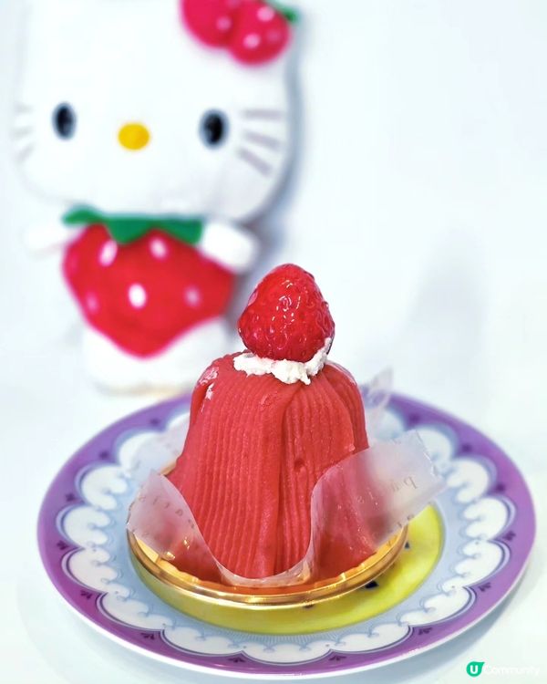 草莓季限定🍓🤤 白莓蛋糕🍓🥰