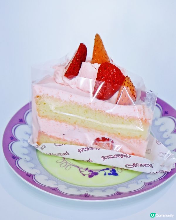 草莓季限定🍓🤤 白莓蛋糕🍓🥰