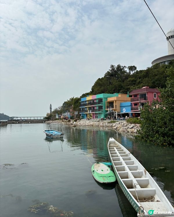 馬灣1868彩色屋、文青工作坊、沙灘與青馬大橋夜景 