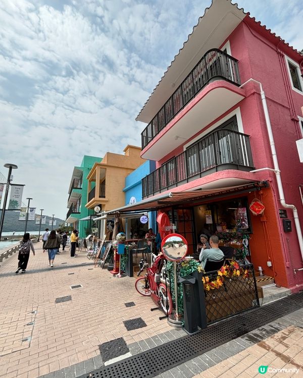 馬灣1868彩色屋、文青工作坊、沙灘與青馬大橋夜景 