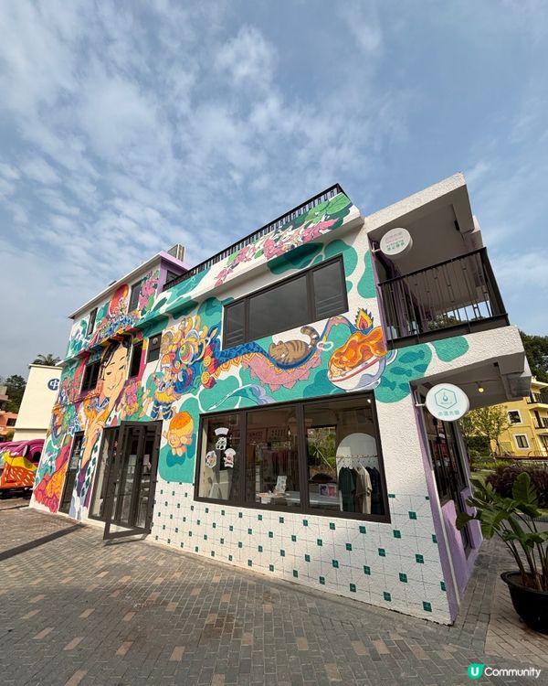 馬灣1868彩色屋、文青工作坊、沙灘與青馬大橋夜景 