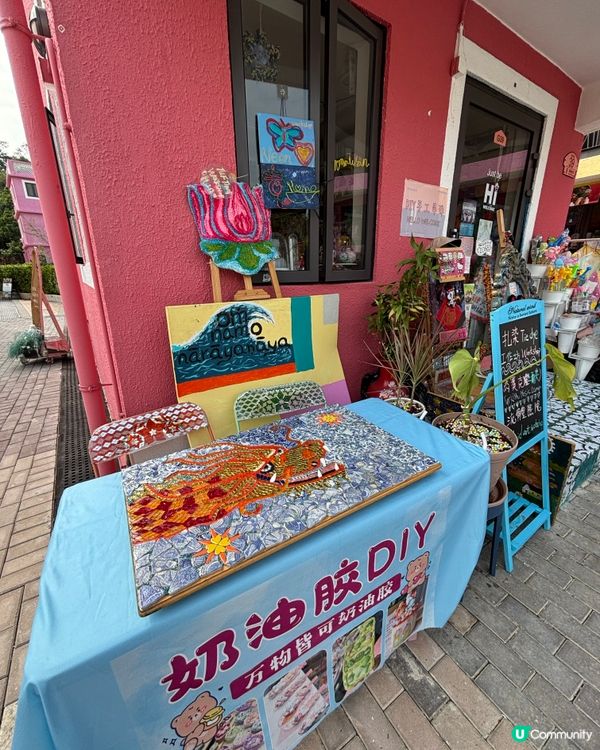 馬灣1868彩色屋、文青工作坊、沙灘與青馬大橋夜景 