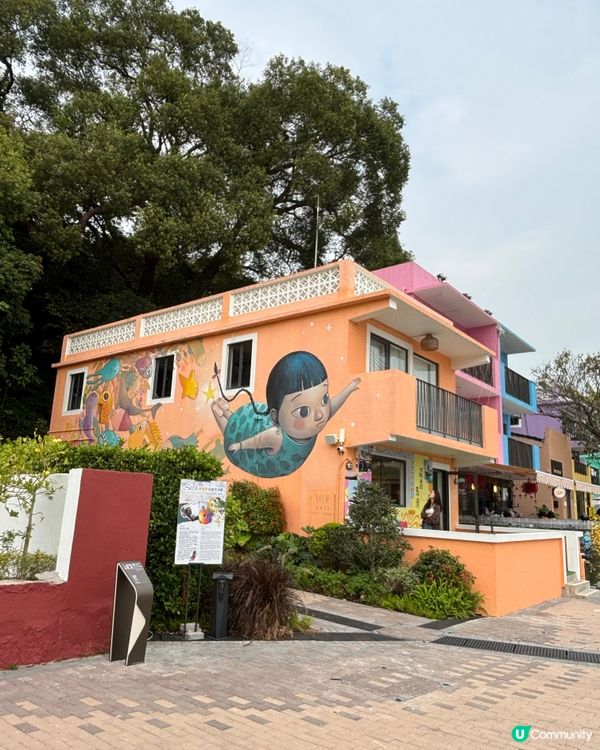 馬灣1868彩色屋、文青工作坊、沙灘與青馬大橋夜景 