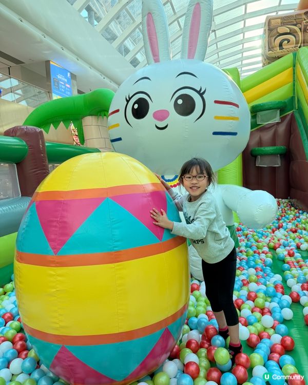復活節親子放電🚀！彈床歷險🗺️