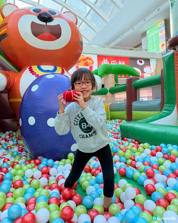 復活節親子放電🚀！彈床歷險🗺️