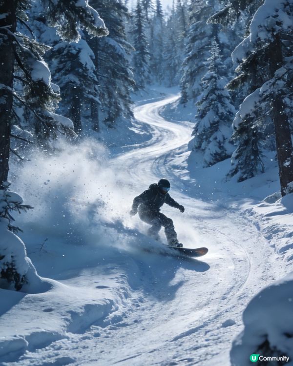 日本滑雪天堂❄️  粉雪任你滑 ⛷️