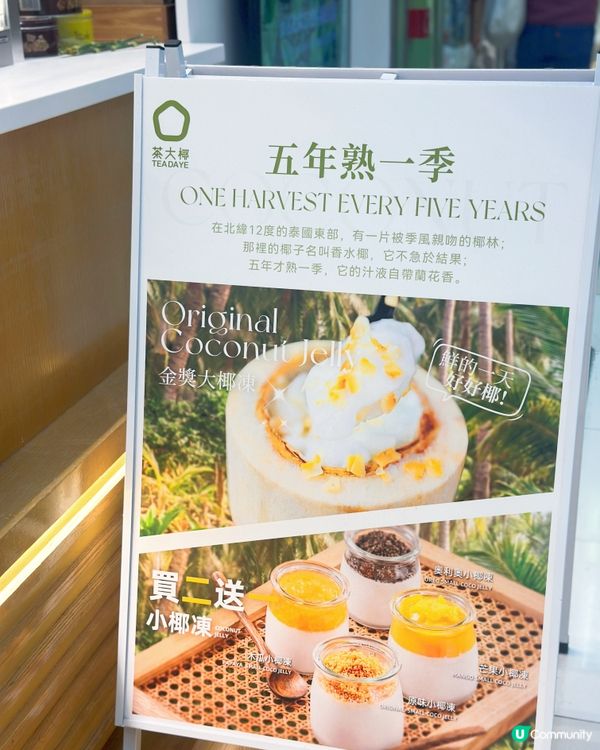 繼續茶大椰，今次超正👍