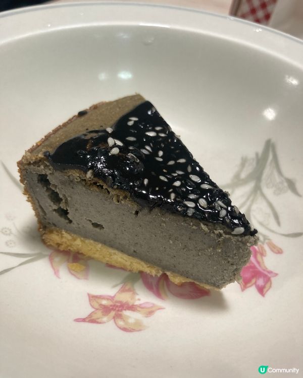黑芝麻芝士蛋糕 🤤 限時必試！🍰
