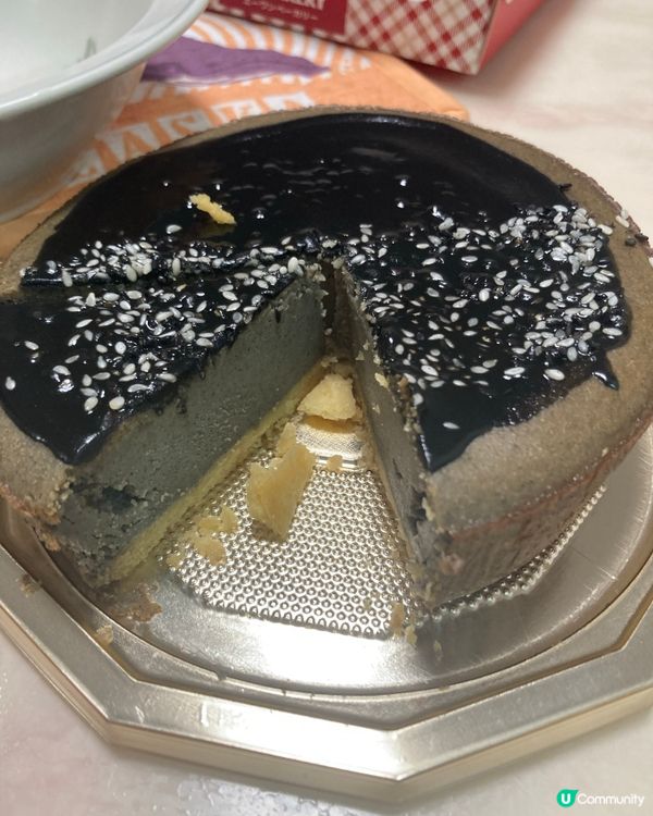 黑芝麻芝士蛋糕 🤤 限時必試！🍰