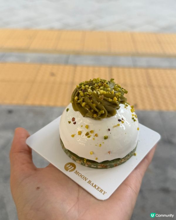 開心果蛋糕：雪白小清新，開心果控必食！ pistachio