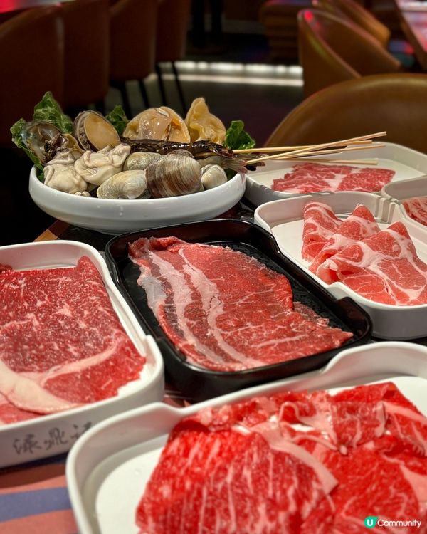 荃灣•生猛海鮮和牛套餐 海鮮和牛串燒樣樣齊