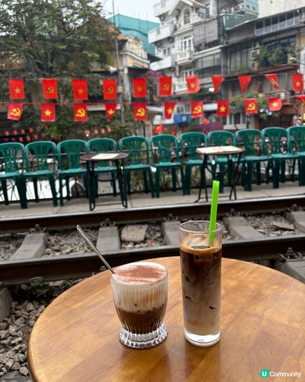 📍 河內火車街必去！