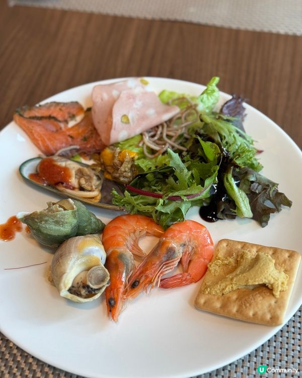 The One 睇海景食鐵板燒半自助餐 