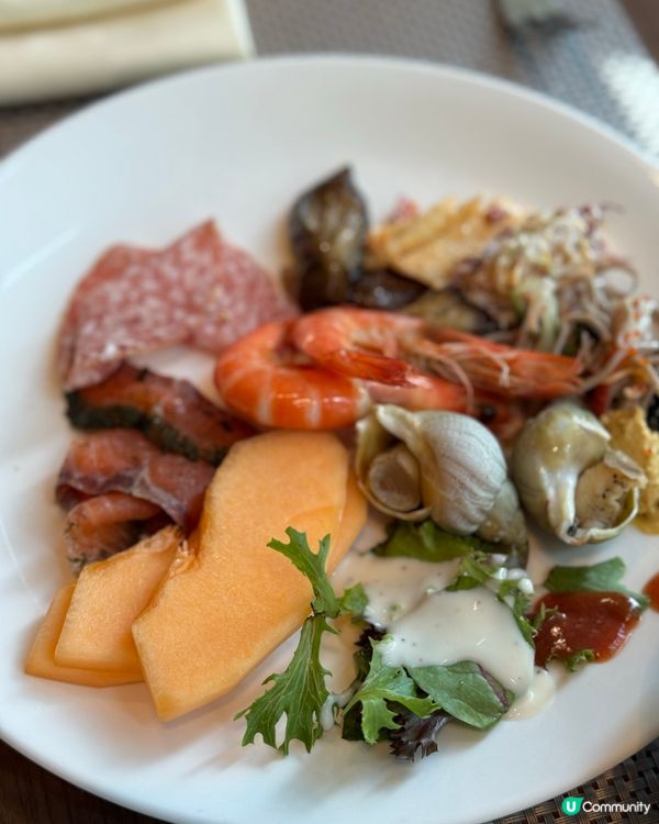 The One 睇海景食鐵板燒半自助餐 