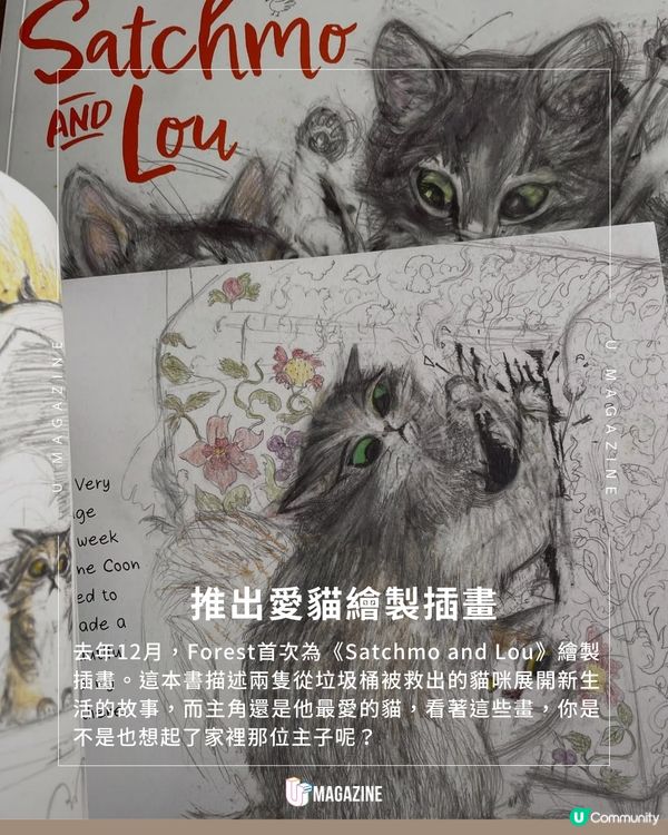 法國藝術家 Léo Forest 的「貓式崩潰」學                                    