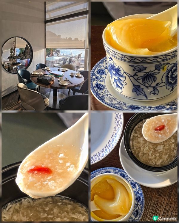 維港日落景緻下的烤鴨三食