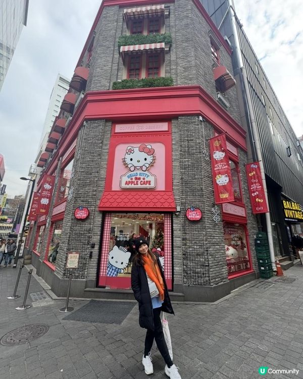 首爾明洞Hello Kitty Cafe 打卡