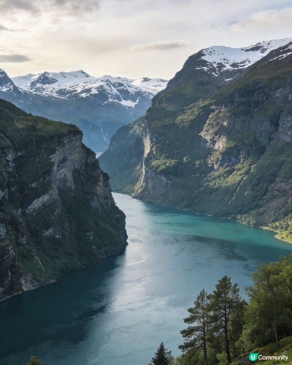 隱世挪威田園風光！🏞️🌸