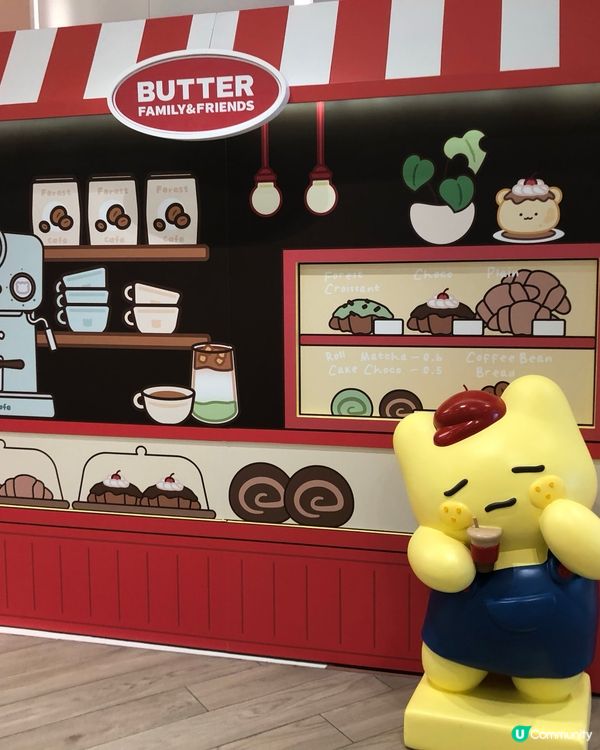 圍方超萌ButterFamily🐱🐰🐻📸！