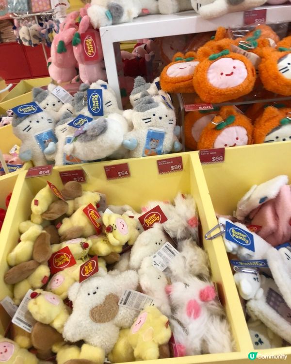 圍方超萌ButterFamily🐱🐰🐻📸！