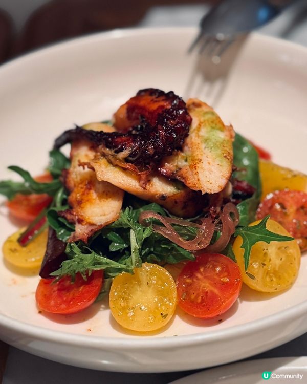 中環ifc隱世海景歐陸餐廳 $38起小食/帶子意粉/和牛                                    