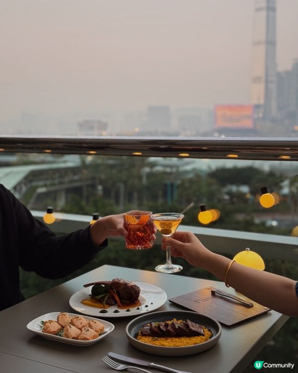 中環ifc隱世海景歐陸餐廳 $38起小食/帶子意粉/和牛                                    