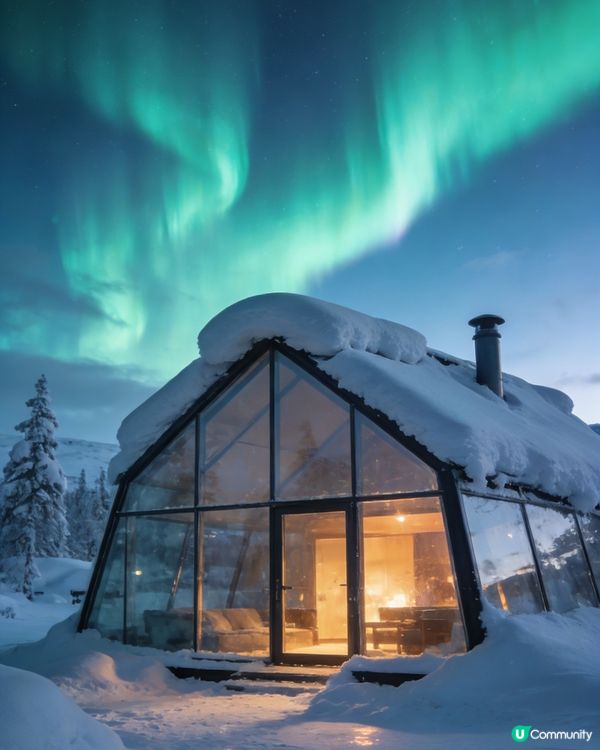 北極小鎮🌟極光、雪橇、馴鹿！🎄