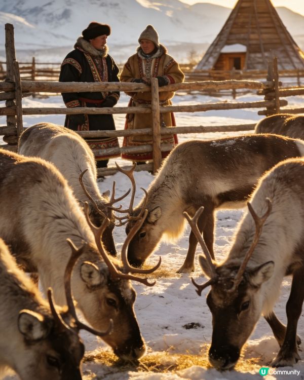 北極小鎮🌟極光、雪橇、馴鹿！🎄