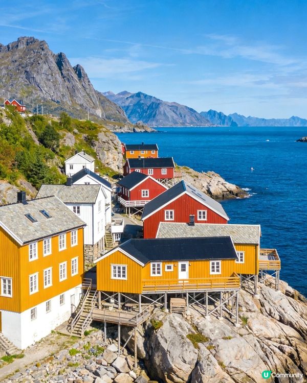 挪威絕美秘境！🤩漁村小鎮😍🌊🏖️