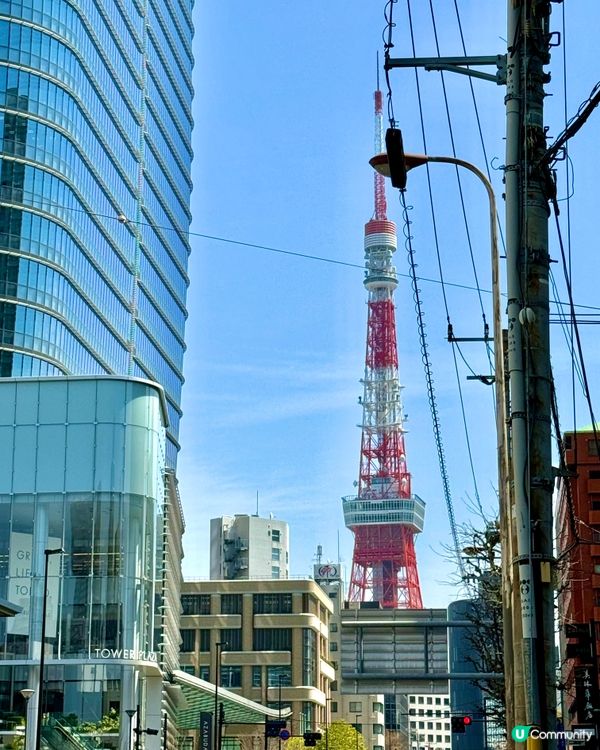 🗼東京鐵塔下享受法式麵包🇫🇷