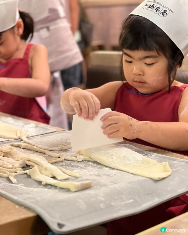 山本屋手打烏冬親子工作坊 🍜🍜🍜