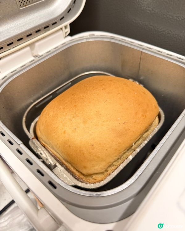 [麵包機食譜]0糖0鹽一鍵出液種香蕉牛奶吐司🍌🥐